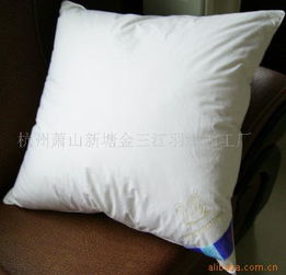 杭州蕭山新塘金三江羽絨加工廠枕芯產品系列